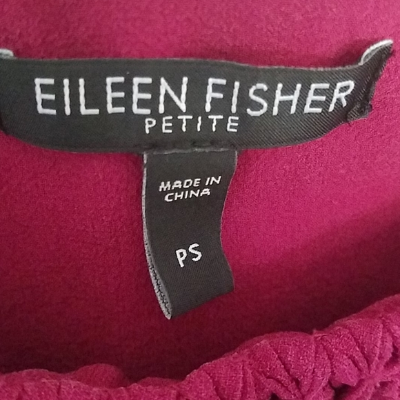 Eileen Fisher 100% silk sleeveless blouse - Picture 4 of 8